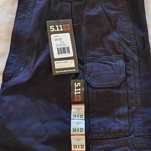 5.11 Tactical Navy Cargo Pants, 34x32